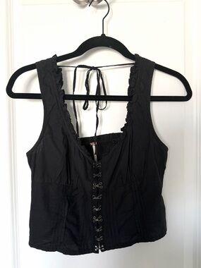 Free People Corset Tank Top